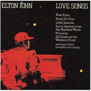 The Rocket Record Company Love Songs - Elton John - CD The Rocket Record Company Love Songs - Elton John - CD