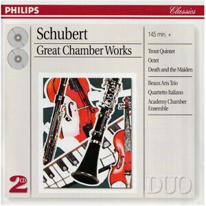 Philips Great Chamber Works - Franz Schubert - CD Philips Great Chamber Works - Franz Schubert - CD