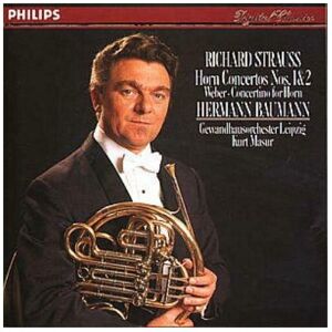 dvd Hermann Baumann : R Strauss: Horn Concertos Nos 1 & 2 CD dvd Hermann Baumann : R Strauss: Horn Concertos Nos 1 & 2 CD