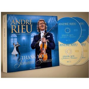 Platinum Andre Rieu Thank You Johann Strauss 3CD +Bonus DVD This title will be released o Platinum Andre Rieu Thank You Johann Strauss 3CD +Bonus DVD This title will be released o