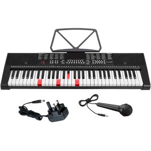 Crystals 61 Keys Lighted Keyboard Electronic Digital Piano Music Instrument & Microphone Crystals 61 Keys Lighted Keyboard Electronic Digital Piano Music Instrument & Microphone