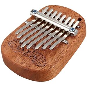 GreenZech (K8mini) 8 Key Camphor/Mahogany Mini Kalimbas Thumb Piano with Tuning Hammer GreenZech (K8mini) 8 Key Camphor/Mahogany Mini Kalimbas Thumb Piano with Tuning Hammer