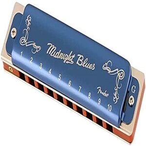 Fender MIDNIGHT BLUES HARMONICA Harmonica Diatonic 10 Hole Tuning G Blue Limite Fender MIDNIGHT BLUES HARMONICA Harmonica Diatonic 10 Hole Tuning G Blue Limite