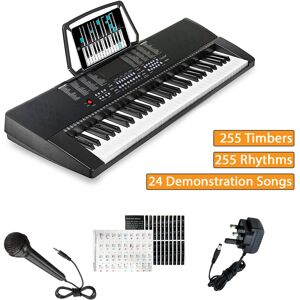 DENNY INT LTD (61 KEYS 255 TIMBERS) 61 Keys Electronic Keyboard Digital Music Piano Instrument DENNY INT LTD (61 KEYS 255 TIMBERS) 61 Keys Electronic Keyboard Digital Music Piano Instrument