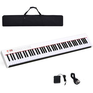 Casart 88-Key Portable Digital Piano with Bluetooth, 128 Tones & Rhythms, Weighted Keys Casart 88-Key Portable Digital Piano with Bluetooth, 128 Tones & Rhythms, Weighted Keys