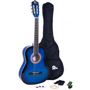 RayGar (Blue) Rio 3/4 Junior Acoustic Classical Guitar Pack RayGar (Blue) Rio 3/4 Junior Acoustic Classical Guitar Pack