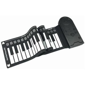 Unbranded Electric Piano Digital Piano 49-key Portable Soft Silicone Rolled Electronic Key Unbranded Electric Piano Digital Piano 49-key Portable Soft Silicone Rolled Electronic Key