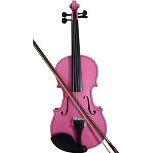 Unbranded Student Acoustic Violin Full 1/8 Maple Spruce With Case Bow Rosin Pink Color1/8 Unbranded Student Acoustic Violin Full 1/8 Maple Spruce With Case Bow Rosin Pink Color1/8