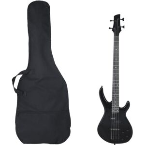 (black) vidaXL Electric Bass Guitar for Beginner with Bag Precision Bass Jazz Ba (black) vidaXL Electric Bass Guitar for Beginner with Bag Precision Bass Jazz Ba