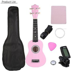 Unbranded (pink) Ukulele Combo 21 Ukulele Black Soprano 4 Strings Uke Hawaii Bass Stringed Unbranded (pink) Ukulele Combo 21 Ukulele Black Soprano 4 Strings Uke Hawaii Bass Stringed