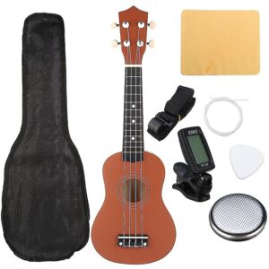 Unbranded (coffee) Ukulele Combo 21 Ukulele Black Soprano 4 Strings Uke Hawaii Bass String Unbranded (coffee) Ukulele Combo 21 Ukulele Black Soprano 4 Strings Uke Hawaii Bass String