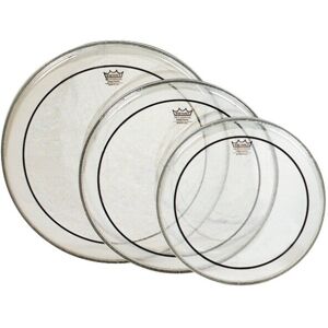 Remo PP-0910-PS Pinstripe Clear Tom Drumhead Pack - 12", 13" & 16" Remo PP-0910-PS Pinstripe Clear Tom Drumhead Pack - 12", 13" & 16"