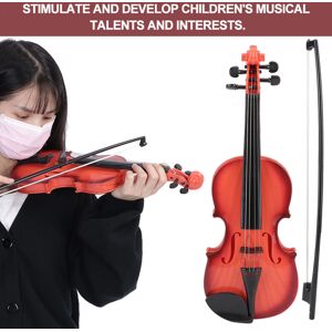 MDSRJONE Toy Violin for Beginners Instruments Acoustic Violin Set for Kids Children MDSRJONE Toy Violin for Beginners Instruments Acoustic Violin Set for Kids Children