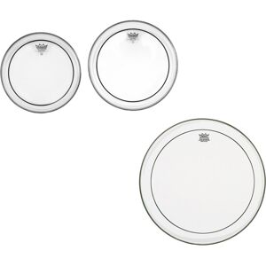 Remo PP-1470-PS Pinstripe Clear Tom Drumhead Pack - 10"" 12"" & 16"" Remo PP-1470-PS Pinstripe Clear Tom Drumhead Pack - 10"" 12"" & 16""