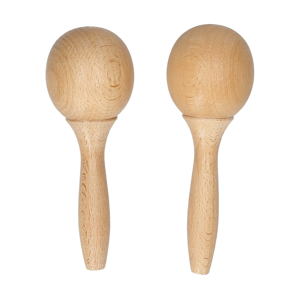 Semoic Beech Maraca, Percussion Instrument Wooden Maraca Semoic Beech Maraca, Percussion Instrument Wooden Maraca