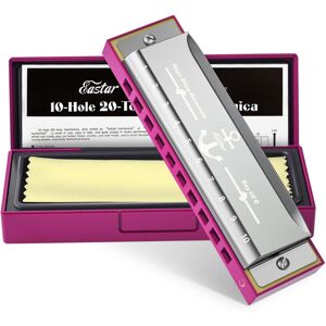 Eastar Major Blues Diatonic Harmonica 10 Holes C Key Mouth Organ for Kids Adults Eastar Major Blues Diatonic Harmonica 10 Holes C Key Mouth Organ for Kids Adults