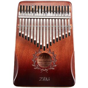 GreenZech (Blue) 17 Keys Gauntlets Thumb Piano Mahogany Kalimbas Wood Acoustic Musical Ins GreenZech (Blue) 17 Keys Gauntlets Thumb Piano Mahogany Kalimbas Wood Acoustic Musical Ins