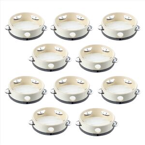 Unbranded 10 Pcs 6 inch Musical Tambourine Tamborine Drum Round Percussion Gift for KTV Pa Unbranded 10 Pcs 6 inch Musical Tambourine Tamborine Drum Round Percussion Gift for KTV Pa