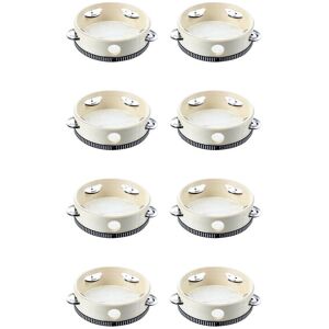 Unbranded 8pcs 6 Inch Musical Tambourine Tamborine Drum Round Percussion Gift for KTV Part Unbranded 8pcs 6 Inch Musical Tambourine Tamborine Drum Round Percussion Gift for KTV Part