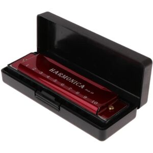 Unbranded Professional 10 Hole Diatonic Harmonica Key of C with Case, Easy Play, Beginner Unbranded Professional 10 Hole Diatonic Harmonica Key of C with Case, Easy Play, Beginner