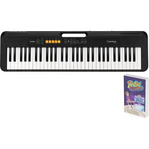 Casio CT-S100AD 61 Key Portable Electronic Keyboard in Black with AC Adapter Inc Casio CT-S100AD 61 Key Portable Electronic Keyboard in Black with AC Adapter Inc