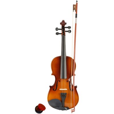 Unbranded 3/4 Size Natural Color Acoustic Violin Set with Case+Bow+Rosin Students Unbranded 3/4 Size Natural Color Acoustic Violin Set with Case+Bow+Rosin Students