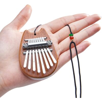 FLEMYE (Totoro Style) 1pc Totoro Style Mini Kalimba Thumb Piano - 8 Keys, Portable, Exq FLEMYE (Totoro Style) 1pc Totoro Style Mini Kalimba Thumb Piano - 8 Keys, Portable, Exq