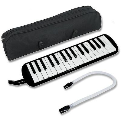 Unbranded (Black) Melodica 32 Keys With Carrying Bag Mouthpieces Air Piano Keyboard Musica Unbranded (Black) Melodica 32 Keys With Carrying Bag Mouthpieces Air Piano Keyboard Musica