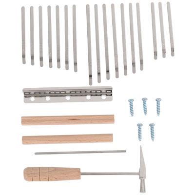 Ergonomie ohne Grenzen 17 Keys Kalimba DIY Kit Thum Piano Replacement Parts with Keys Bridge Ergonomie ohne Grenzen 17 Keys Kalimba DIY Kit Thum Piano Replacement Parts with Keys Bridge