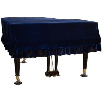 Unbranded (As show, One size) Grand piano cover dust cover cloth red (210-220CM) Unbranded (As show, One size) Grand piano cover dust cover cloth red (210-220CM)