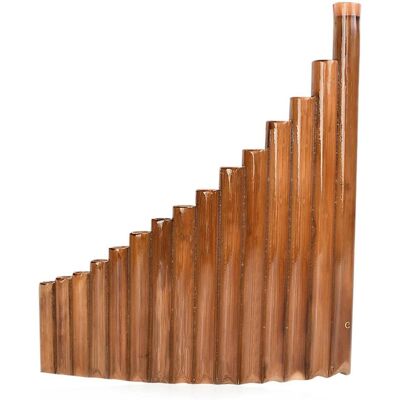 Unbranded Panpipe Concert Pan Flute 15 Tubes Right Hand Bamboo Wind Instrument G Major wit Unbranded Panpipe Concert Pan Flute 15 Tubes Right Hand Bamboo Wind Instrument G Major wit