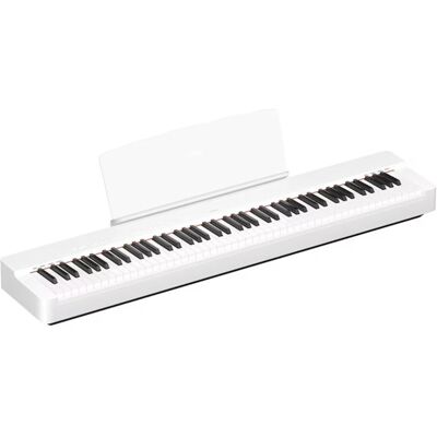 Yamaha P-225 Digital Piano, white - Lightweight, Portable digital piano with Gra Yamaha P-225 Digital Piano, white - Lightweight, Portable digital piano with Gra