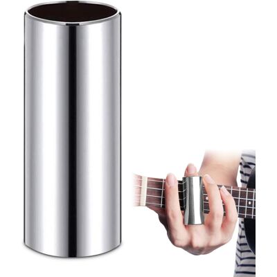 Qehyuelefu Stainless Steel Guitar Slide, Finger and Knuckle Slide Metal Guitar Sl Qehyuelefu Stainless Steel Guitar Slide, Finger and Knuckle Slide Metal Guitar Sl