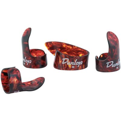 Jim Dunlop 9010TP 3 Finger Picks and 1 Thumb Pick Medium Player Pack Jim Dunlop 9010TP 3 Finger Picks and 1 Thumb Pick Medium Player Pack