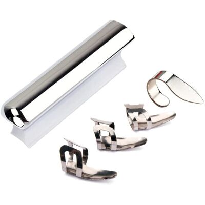 Alnicov Guitar Slide Steel Stainless Tone Bar for Hawaiian Guitar Lap Alnicov Guitar Slide Steel Stainless Tone Bar for Hawaiian Guitar Lap