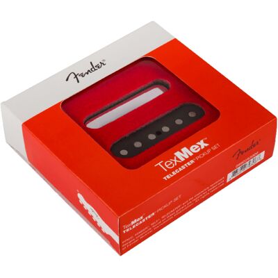 Fender Tex-Mex Tele Pickups, Set of Two Single-Coil Pickups, Overwound for Clear Fender Tex-Mex Tele Pickups, Set of Two Single-Coil Pickups, Overwound for Clear