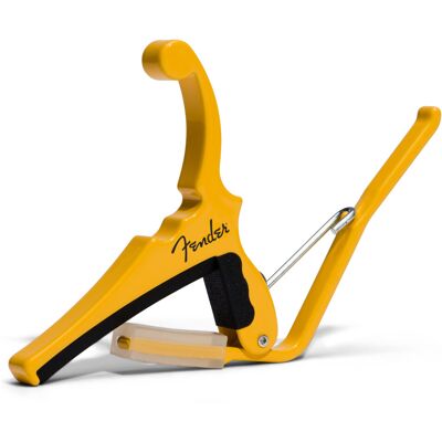 Fender x Kyser Quick-Change Electric Guitar Capo (Butterscotch Blonde) Fender x Kyser Quick-Change Electric Guitar Capo (Butterscotch Blonde)