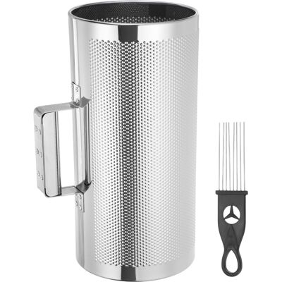 sourcing map Stainless Steel Guiro Shaker Instrument 6" x 12" Latin Pe sourcing map Stainless Steel Guiro Shaker Instrument 6" x 12" Latin Pe