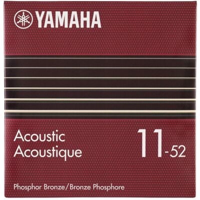 Yamaha SA11P Acoustic Guitar Strings – Custom Light (011-052), Phosphor Bronze Yamaha SA11P Acoustic Guitar Strings – Custom Light (011-052), Phosphor Bronze