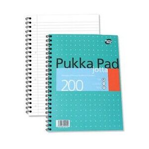 Pukka Pads A4 Metallic Jotta Wirebound Notebook (Pack of 3) Pukka Pads A4 Metallic Jotta Wirebound Notebook (Pack of 3)