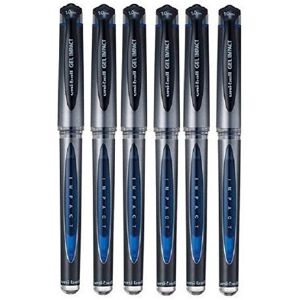 Uni-Ball Uni Ball Blue Capped (UM-153S) Gel Impact Rollerball Pen Ball Point Pens Uni-Ball Uni Ball Blue Capped (UM-153S) Gel Impact Rollerball Pen Ball Point Pens