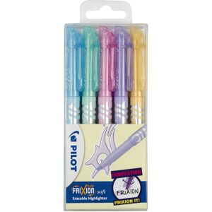 Pilot Frixion Light Soft Erasable Highlighter - Assorted, Pack of 5 Pilot Frixion Light Soft Erasable Highlighter - Assorted, Pack of 5