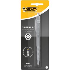 BIC Criterium 2mm Lead Mechanical Pencil - Silver BIC Criterium 2mm Lead Mechanical Pencil - Silver