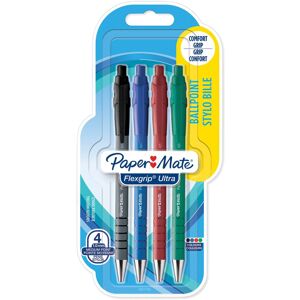 Paper Mate PaperMate Medium Point (1.0 mm) Flexgrip Ultra Retractable Ballpoint Pen, Assort Paper Mate PaperMate Medium Point (1.0 mm) Flexgrip Ultra Retractable Ballpoint Pen, Assort