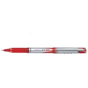 Pilot Vball 7 Grip Liquid Ink Rollerball 0.7 mm tip (Box of 12) - Red Pilot Vball 7 Grip Liquid Ink Rollerball 0.7 mm tip (Box of 12) - Red