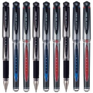 Uni-Ball Uni Ball UM-153S - Assorted Colour - Pack of 9 - Gel Impact Rollerball Broad 1mm Uni-Ball Uni Ball UM-153S - Assorted Colour - Pack of 9 - Gel Impact Rollerball Broad 1mm