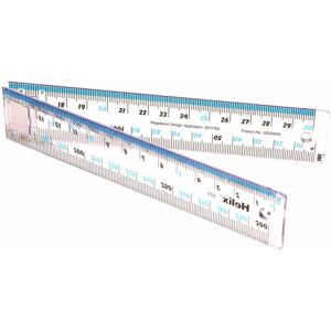 Helix J05100 30cm Folding Ruler - Transparent Plastic, Snap-Fit Hinge, 300mm, cm Helix J05100 30cm Folding Ruler - Transparent Plastic, Snap-Fit Hinge, 300mm, cm