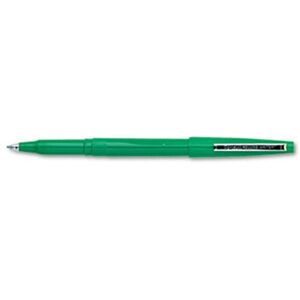 Pentel R100D Rolling Writer Roller Ball Capped Pen Green Ink Medium Dozen Pentel R100D Rolling Writer Roller Ball Capped Pen Green Ink Medium Dozen