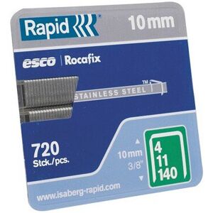Rapid 11912331 140/12 12mm Galvanised Staples Box of 2000 Rapid 11912331 140/12 12mm Galvanised Staples Box of 2000