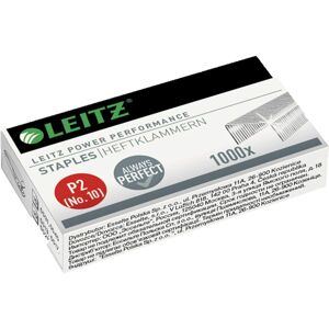 Leitz Staples No. 10 Galvanised Pack of 1000 Leitz Staples No. 10 Galvanised Pack of 1000